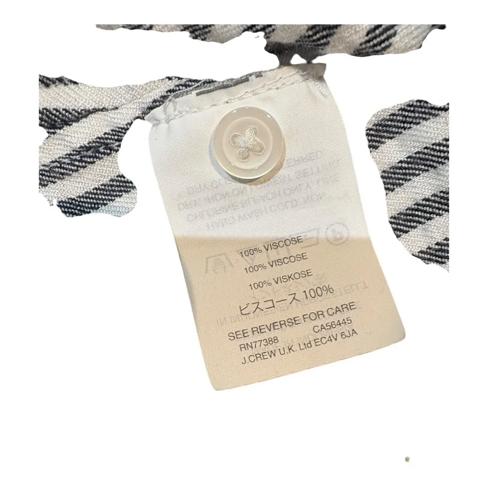 Madewell Central Shirt in Dalton Stripe K7655 size S - Picture 6 of 6